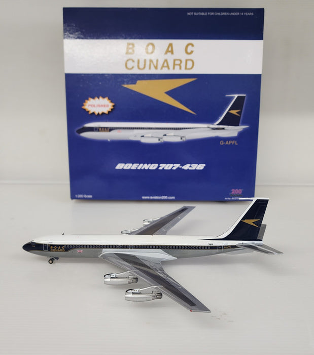 AV270740115P | Aviation 200 1:200 | Boeing 707-400 BOAC G-APFL