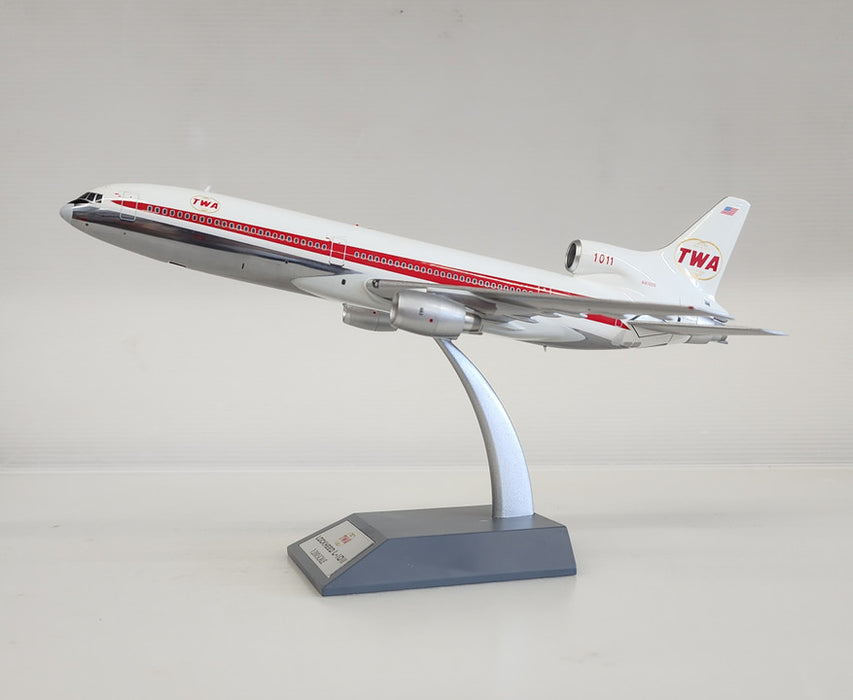 IF1011TWA1122P | InFlight200 1:200 | Lockheed L-1011 TWA N41020 Polished with stand