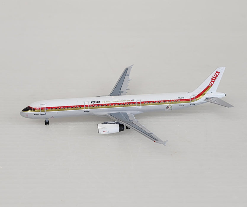 AC411264 | Aero Classics 1:400 | Airbus A321 ALIA Retro JY-AYV