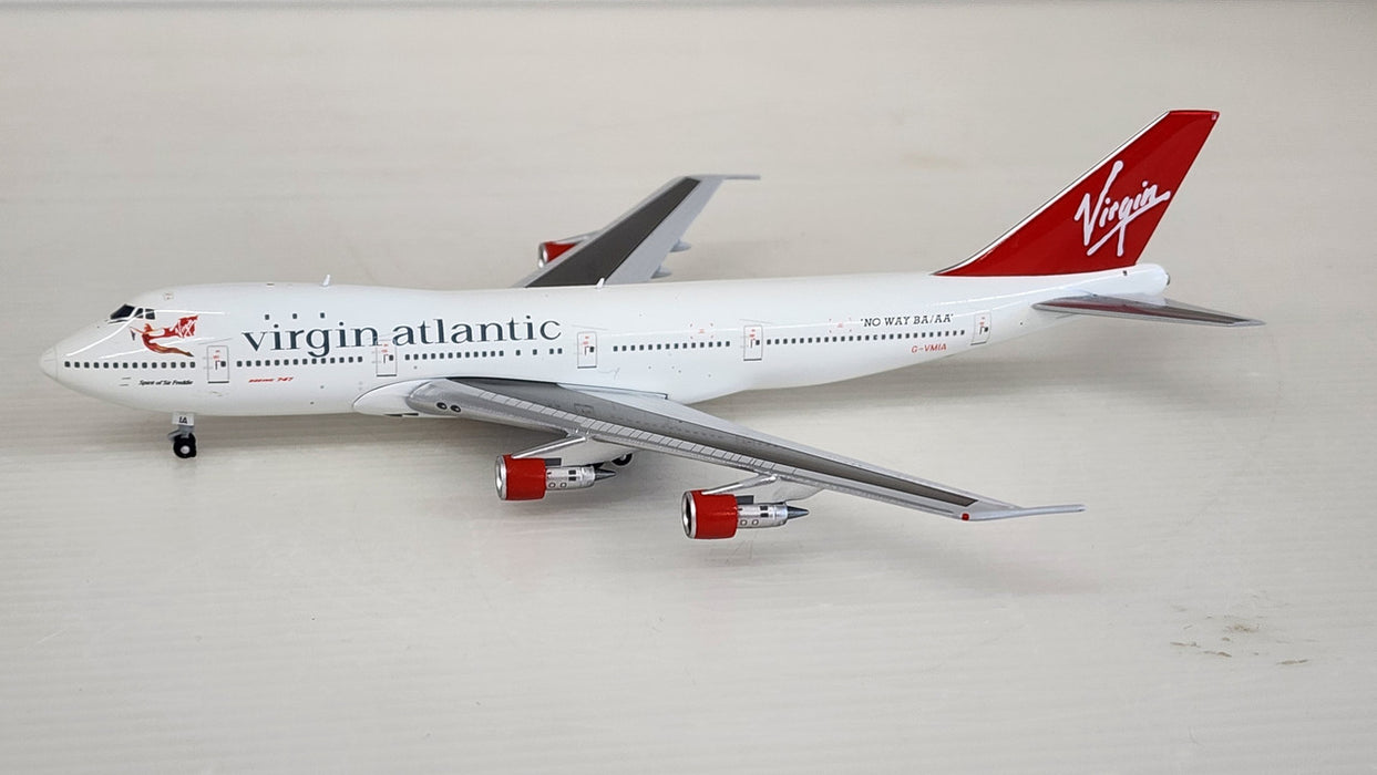 BB4-741-006 | Big Bird 1:400 | Boeing 747-100 Virgin Atlantic Airways Reg: G-VMIA With Antenna