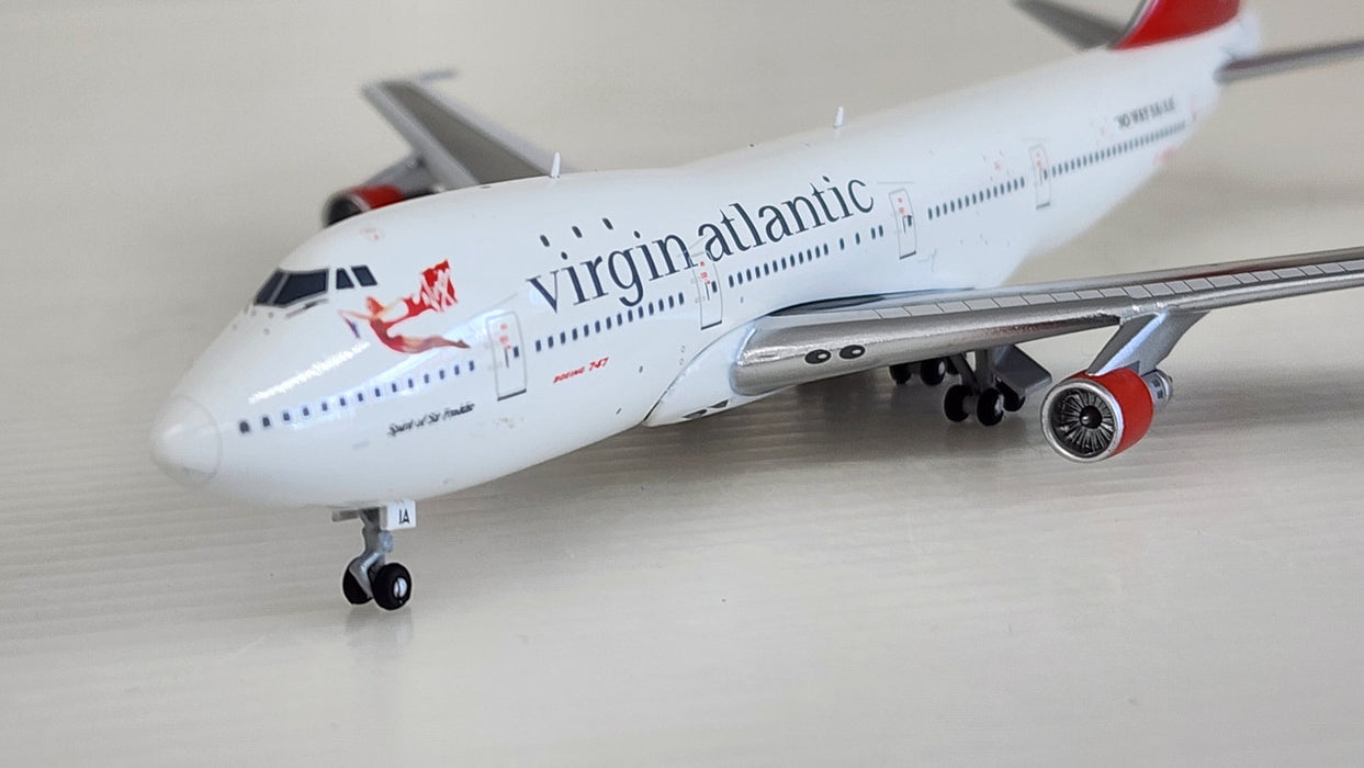 BB4-741-006 | Big Bird 1:400 | Boeing 747-100 Virgin Atlantic Airways Reg: G-VMIA With Antenna