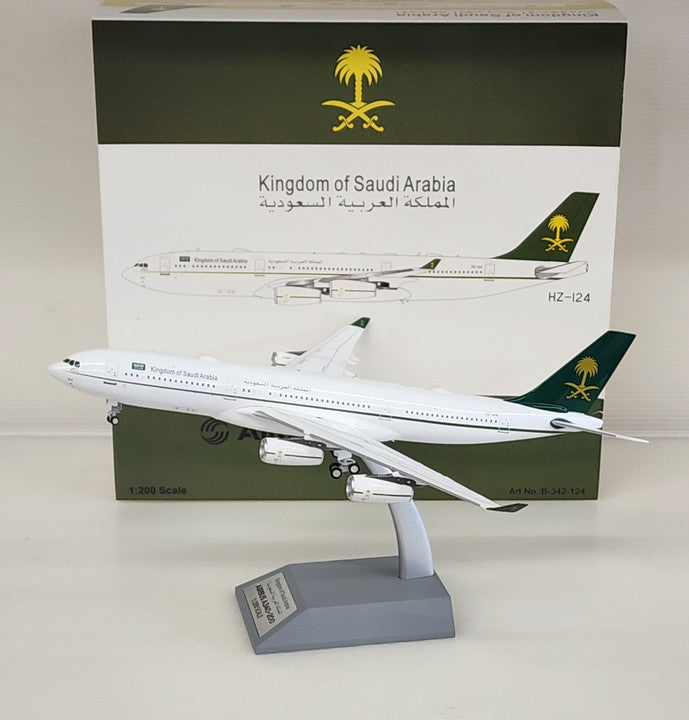 B-342-124 | Blue Box 1:200 | Airbus A340-213 Saudi Arabia – Government HZ-124
