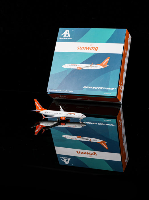 HA7380007 | Aero Polaris 1:400 | Boeing 737-800 Sunwing C-GNCH | is due May 2025