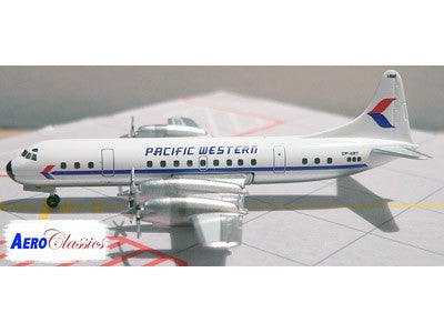 ACCFZST | Aero Classics 1:400 | L-188 Electra Pacific Western CF-ZST