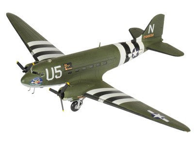 AA38205 | Corgi 1:72 | Douglas DC-3 C-47A Skytrain USAAF 81st Troop Carrier Squadron, 436th Troop Carrier Group, 'Buzz Buggy', Based at Membury Mar 1944 to Feb 1945