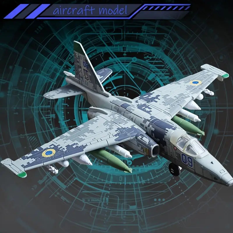 WIBU0010 | Unbranded | Su-25 Jet Building Blocks