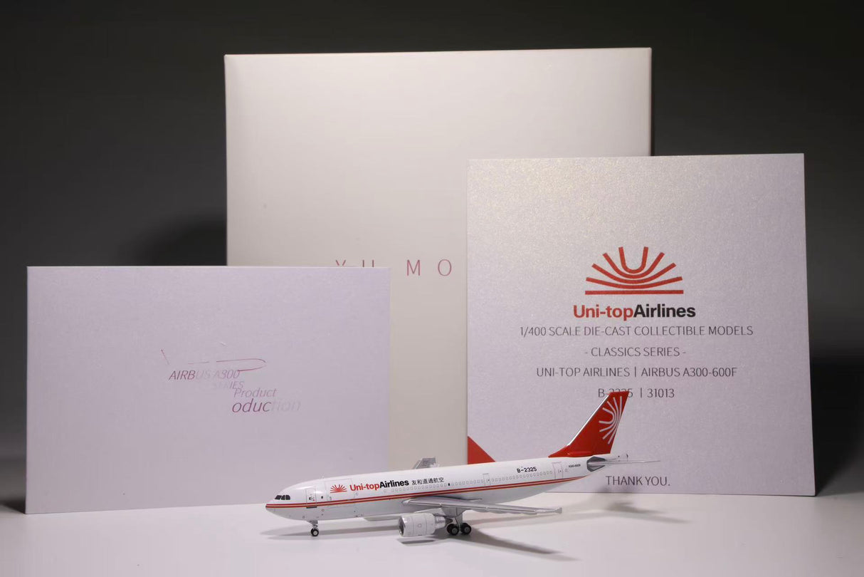 31013 | YU400 Models | Airbus A300-600F Uni-top Airlines B-2325