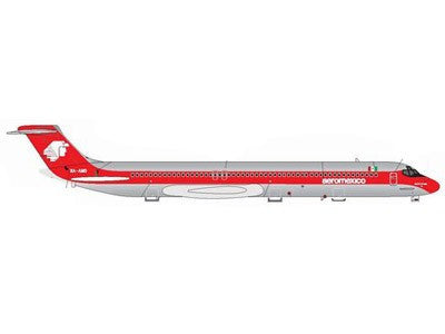 JX588A | Jet-x 1:400 | MD-80 Aeromexico (Chrome) XA-AMO