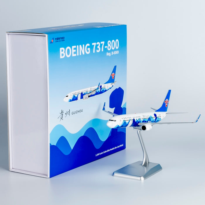 NG24048 | NG Models 1:200 | China Southern Airlines 737-800/w B-6069 (Guizhou colors #2) (with stand) | is due May 2025