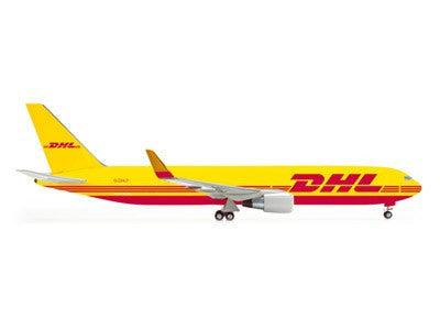 554091 | Herpa Wings 1:200 1:200 | Boeing 767-300 DHL (Plastic Model)