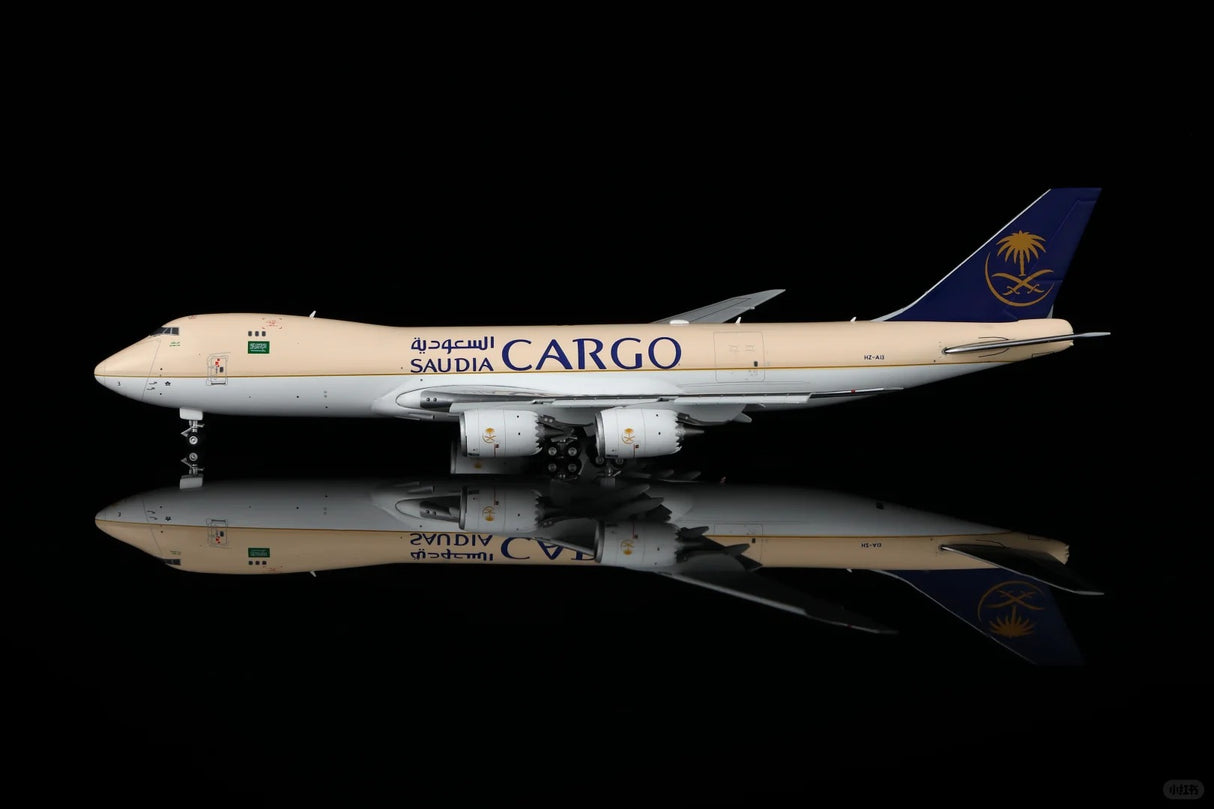 B631601F | HX Models | Saudi Arabian Airlines Cargo B747-8F HZ-AI3 Flaps Down