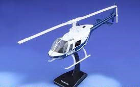 NR26073 | New Ray 1:34 | Bell 206A Jet Ranger Helicopter - Police