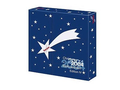 514071 | Herpa Wings 1:500 | Herpa 2004 advent calendar consisting of four models **PRE OWNED**