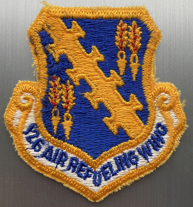 PATCH28 | ARD Souvenirs Patches | 80mm Embroidered Patch - 126th Air Refueling Wing.