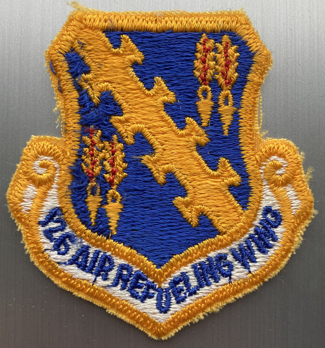 PATCH28 | ARD Souvenirs Patches | 80mm Embroidered Patch - 126th Air Refueling Wing.