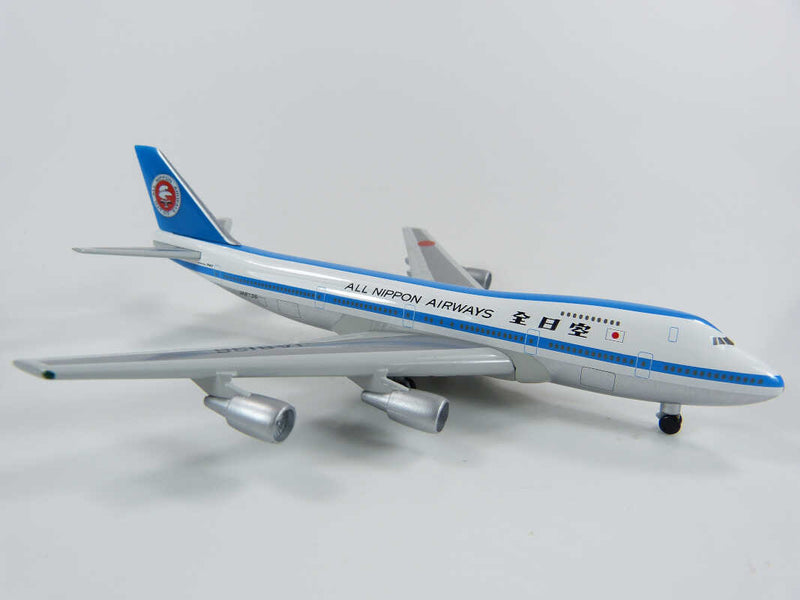 NH50001 | Hogan Die-cast 1:500 | Boeing 747SR-100 ANA All Nippon Airways 'Farewell to Kaitak' JA8136, Mohican colours with stand **PRE OWNED**