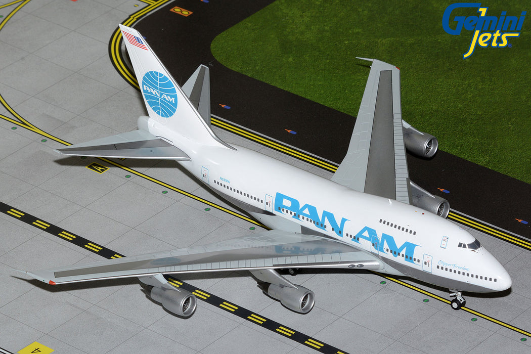 G2PAA1164 | Gemini200 1:200 | Boeing 747SP Pan American World Airways (Pan Am) N531PA billboard titles | was due February 2025