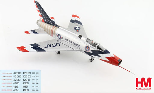 HA2124 | Hobby Master Military 1:72 | F-100 Skyblazers USAF, 1960 Season (with decals for 6 airplanes)