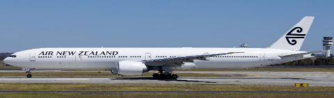 XX40646A | JC Wings 1:400 | Boeing 777-300ER Air New Zealand All White ZK-OKU With Antenna Flaps Down | is due March 2025