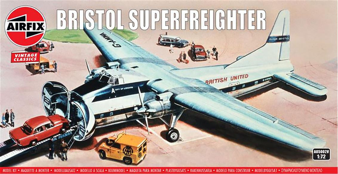 A05002V | Airfix 1:72 |  Airfix kit - Bristol Superfreighter British United 1:72 scale