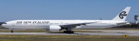 XX40646 | JC Wings 1:400 | Boeing 777-300ER Air New Zealand All White ZK-OKU With Antenna | is due March 2025