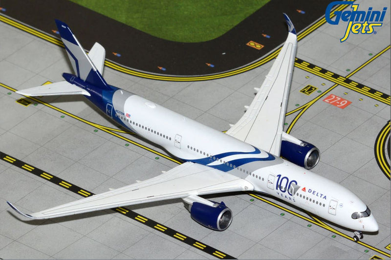GJDAL2335 | Gemini Jets 1:400 | Airbus A350-900 Delta Airlines '100 Years' N527DN