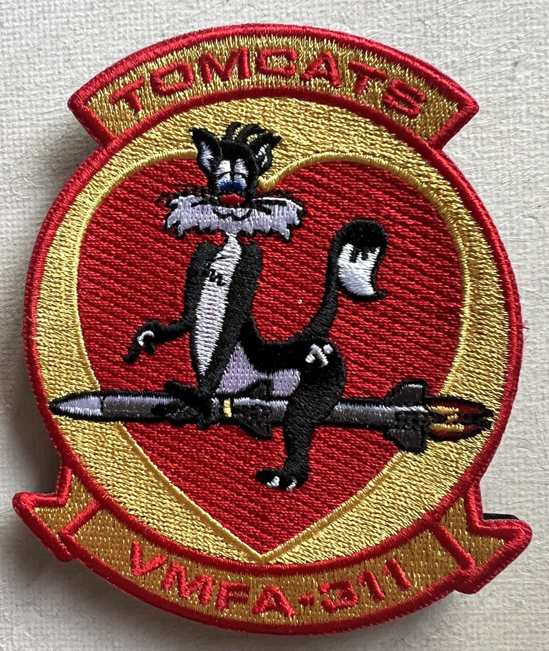 PATCH68 | ARD Souvenirs Patches | 100mm Embroidered patch - Tomcats, VMFA-311