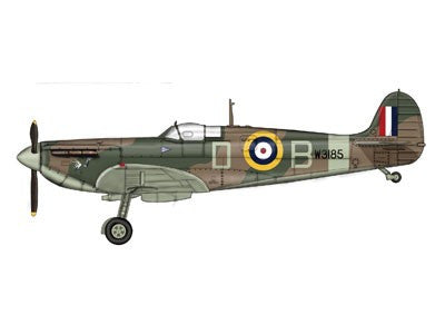 HA7807 Hobby Master Military 1:48 Spitfire Mk.VA RAF No. 616 Sqn., Flown by Wing Commander Douglas Bader, Tangmere Wing, England, March-August 1941