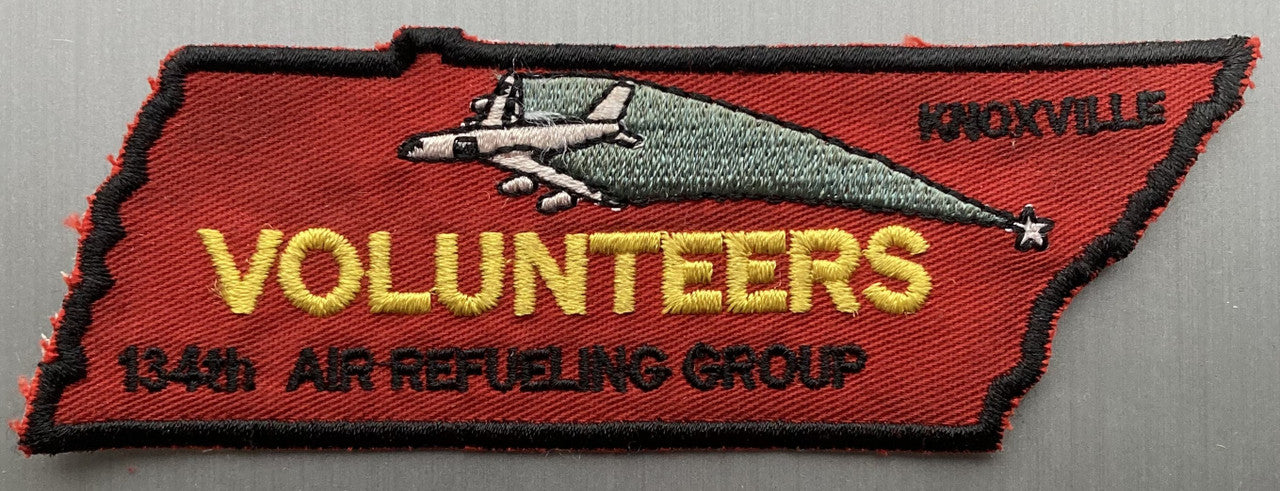 PATCH31 | ARD Souvenirs Patches | 120mm Embroidered Patch - 134th Air Refueling Group, Knoxsville Volunteers.