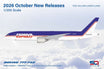 1:200 scale die-cast model Boeing 777F in retro FedEx Express livery.