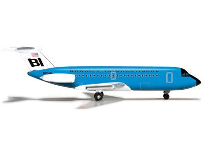 524087 | Herpa Wings 1:500 | BAC-111-200 Braniff International N1541 ('Jelly Bean' blue)