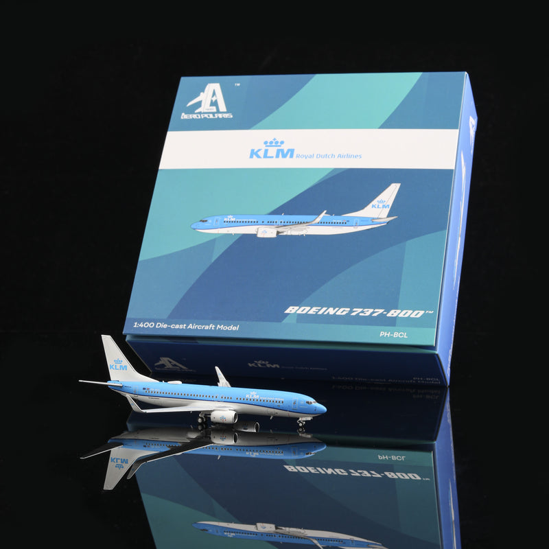 HA73800015 | Aero Polaris 1:400 | Boeing 737-800 KLM PH-BCL | is due November 2025