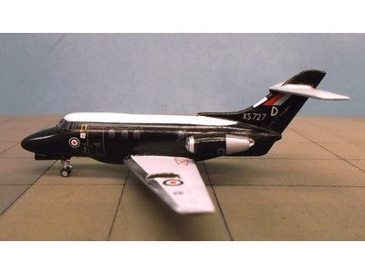 SF128 | SkyFame Models 1:200 | HS Dominie T1 RAF No. 55 Reserve Sqn. XS727:D, Cranwell (white over black scheme)