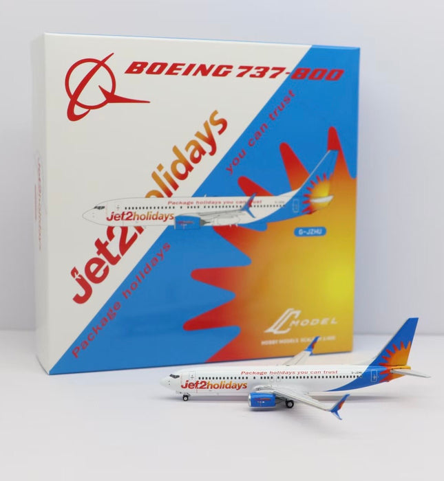 ARD4J |Panda Models 1:400  | Boeing 737-800 Jet 2 Holidays G-JZHU |