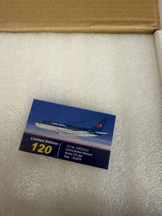 BPARD2002 | 1:200 | Boeing 737-200, British Midland EI-BTR