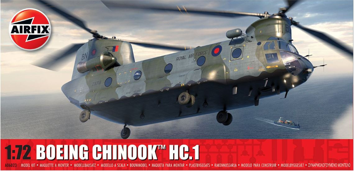 a06023 | Airfix 1:72 | Airfix kit - Boeing Chinook HC.1 ( 1:72 scale model kit)