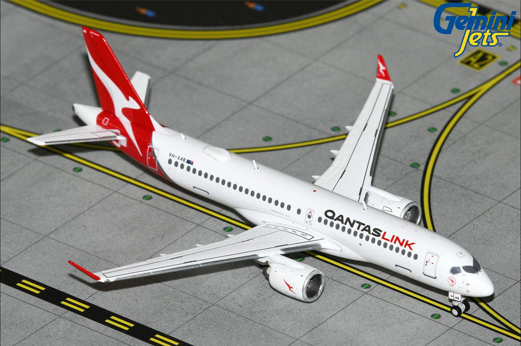 GJQFA2284 | Gemini Jets 1:400 1:400 | Airbus A220-300 Qantaslink VH-X4B