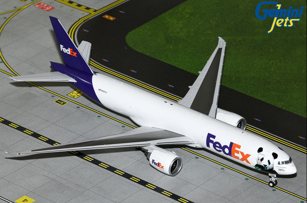 G2FDX1299 | Gemini200 1:200 | Boeing 777-200LRF Fedex N886FD 'Panda Express'