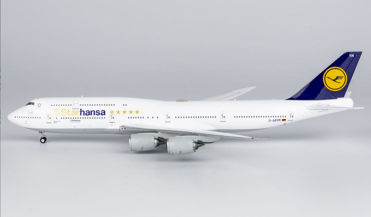 NG78011 | NG Models 1:400 | Boeing 747-8 Lufthansa D-ABYM, '5 Starhansa'