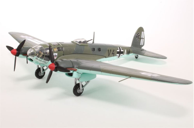 AA33701 | Corgi 1:72 | Heinkel He 111H-3 Luftwaffe V4+AM II/KG1, 'Hindenburg' Montdidier, Battle of Britain, August 1940