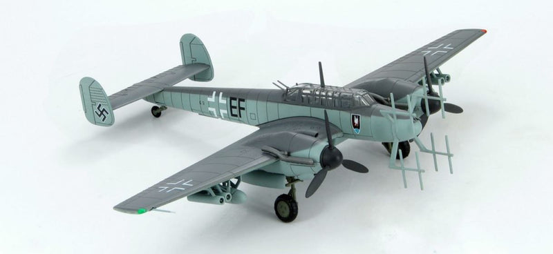 HA1803 | Hobby Master Military 1:72 | Messerschmitt Bf 110G-4 Luftwaffe G9+EF Major Heinz-Wolfgang Schnaufer, IV/NJG 1, St Trond, Oct 1944