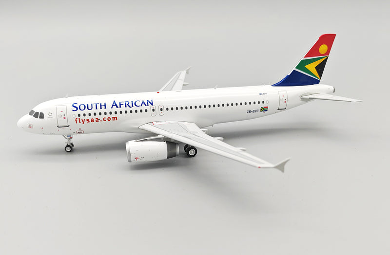 IF320SA0525 | InFlight200 1:200 | Airbus A320-232, South African Airways ZS-SZC with stand| is due July 2025