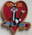 PATCH69 | ARD Souvenirs Patches | 120mm Embroidered Patch - VMF-311