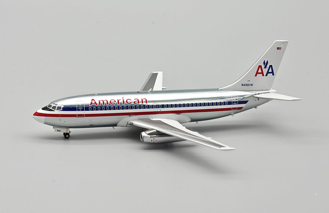 IF732AA0925P | InFlight200 1:200 | Boeing 737-247 American Airlines N4501W Polished With Stand | is due August 2025