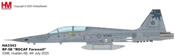 HA3343 | Hobby Master Military 1:72 | Northrop F-5F Tiger II “ROCAF Farewell” 5398, Hualien AB, 4th July 2025 | is due November 2025