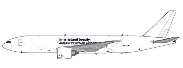 XX40031 | JC Wings 1:400 | Boeing 777-200LRF Lufthansa Cargo Natural Beauty D-ALFJ