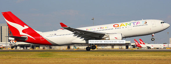 SA4023 | JC Wings 1:400 | Airbus A330-200, Qantas 'Pride is in the air' VH-EBL