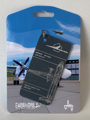AHS40 | Gifts Aircraft Skins | Original Aircraft Skin - Antonov An-26 Russian Air Force 28 Red