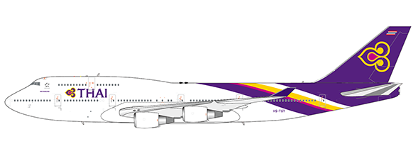 LH4212 | JC Wings 1:400 | Boeing 747-400 Thai HS-TGT
