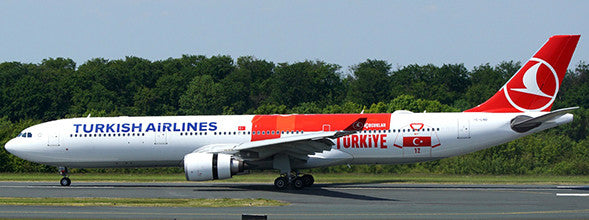 EW4333011 | JC Wings 1:400 | Airbus A330-300 Turkish Airlines tarihi livery